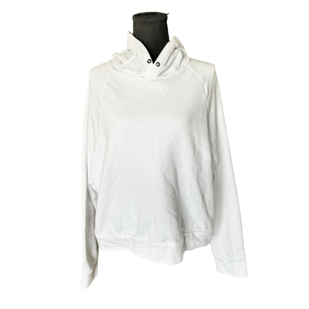 Vuori White Hooded Sweatshirt